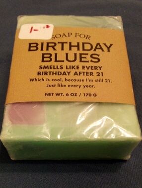 Birthday Blues Hand Soap - Green Bar